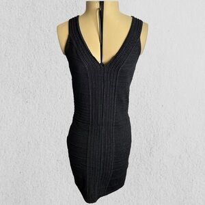 Dynamite Black & silver Bodycon Dress